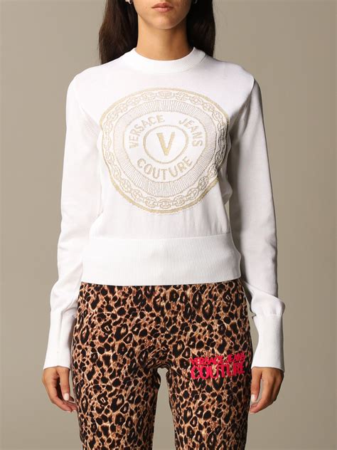 come vedere una maglia versace|Vestiti in maglia Versace da donna .